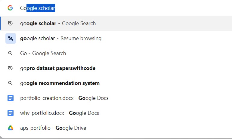Google Search Bar with Go